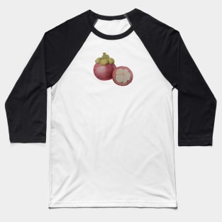 Cute Mangosteen fruit, Thai fruit Baseball T-Shirt